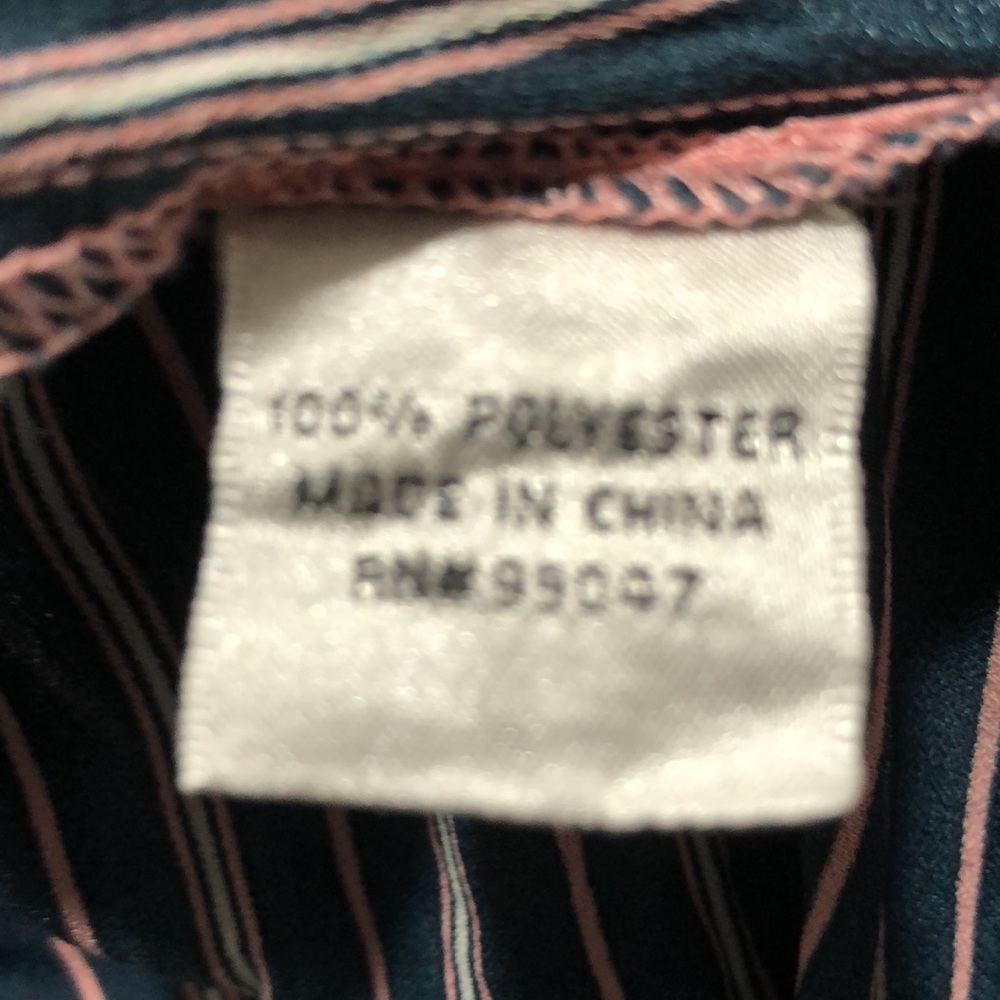 Ruffle Button Down Blouse - image 7